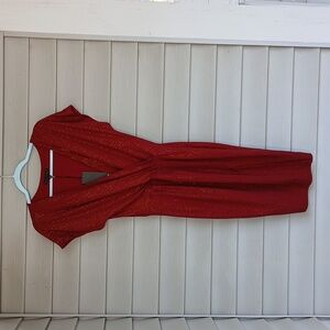 NWT Sheri Bodell dress with Gold Beads